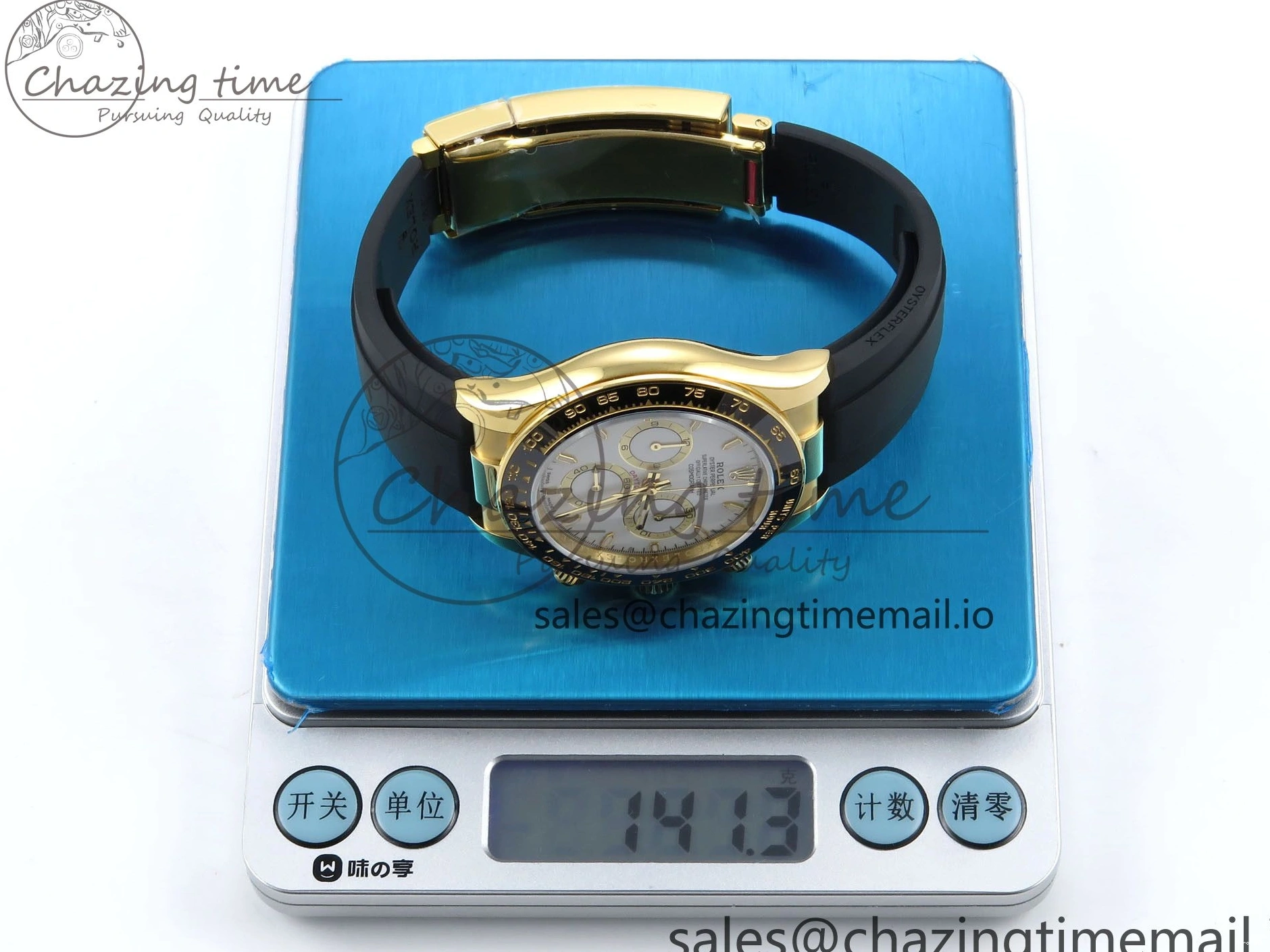 MiroTime 0417 Colorful Daytona 126518 QF 1:1 Best Edition White Dial on Oysterflex Strap SH4131 V6（Gain Weight） 1201